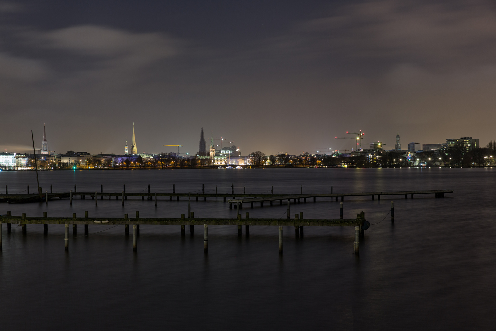 Blick über die Außenalster 040115