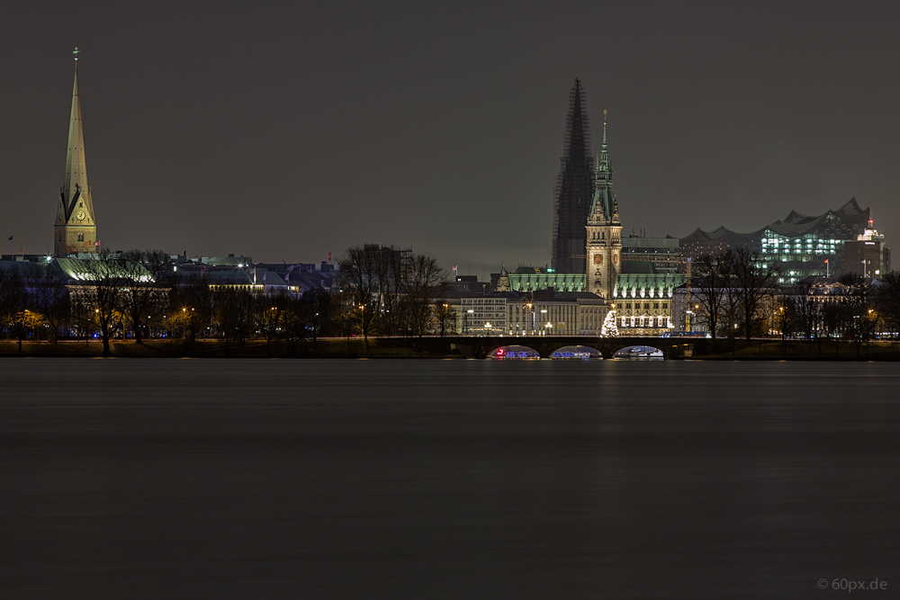 Blick über die Außenalster 040115 II