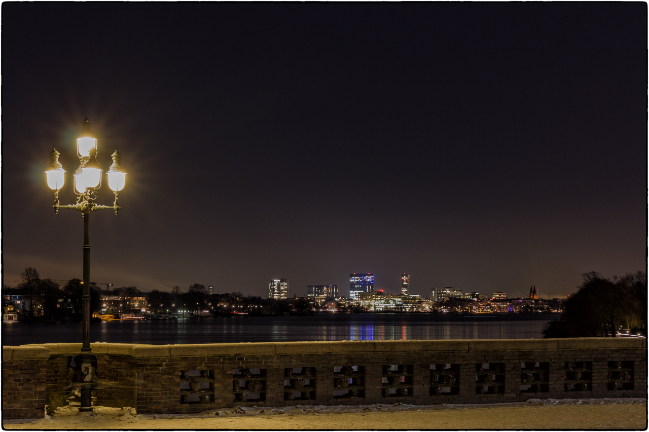 Blick über die Außenalster