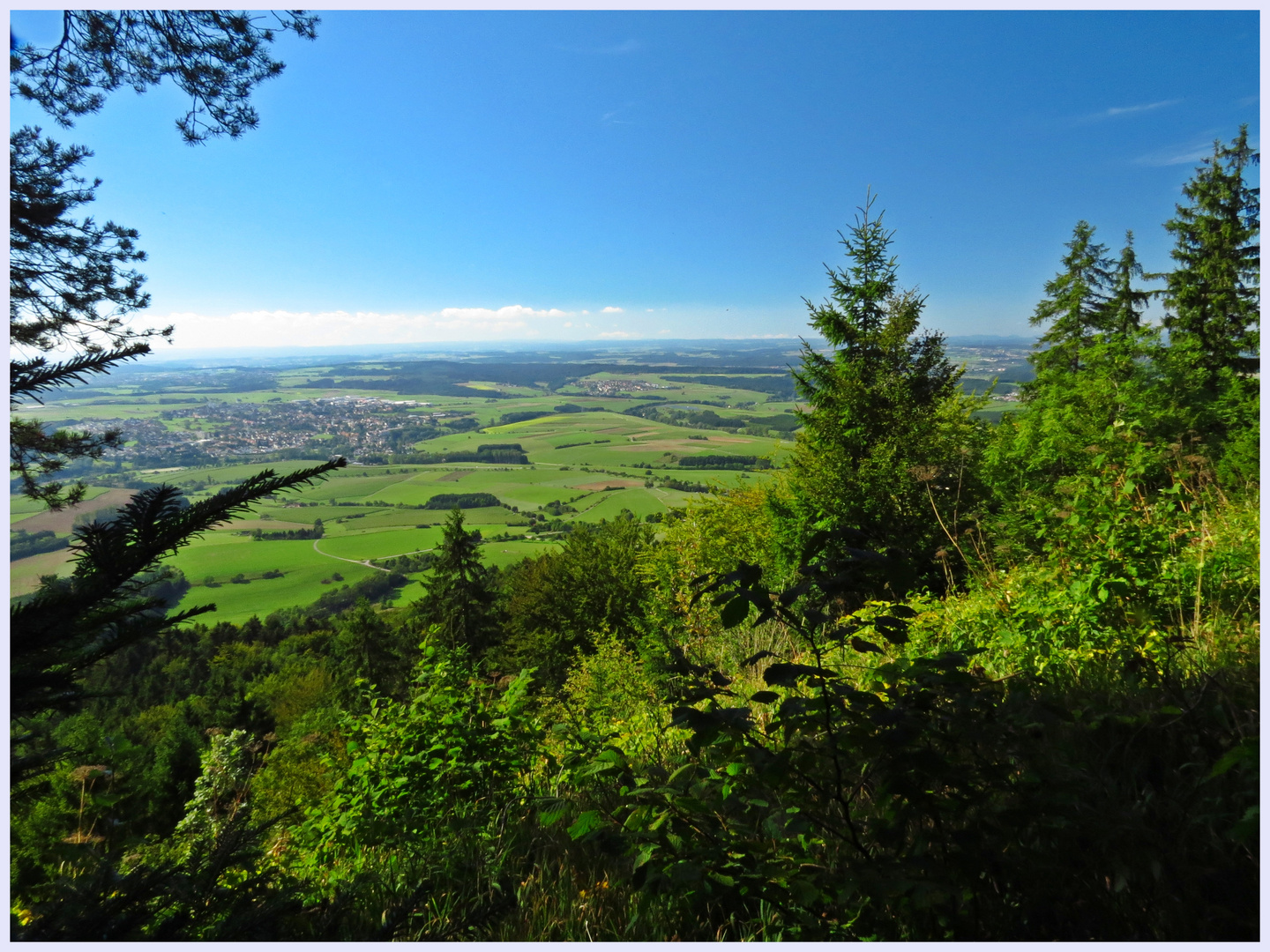 Blick über die Baar