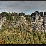 Blick über die Bastei