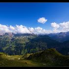 Blick über die Berge