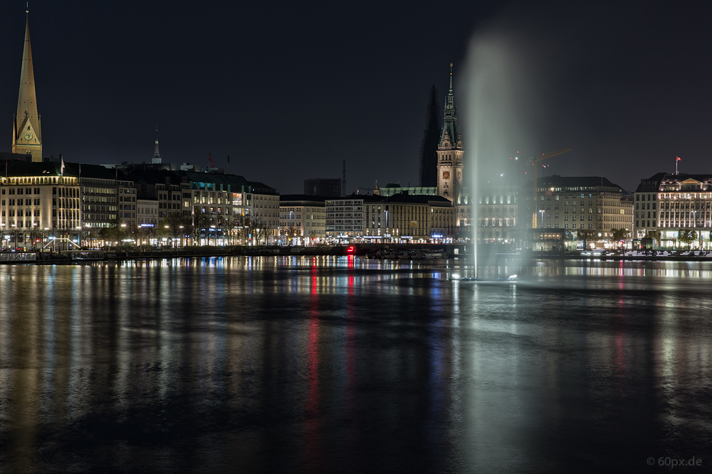 Blick über die Binnenalster 1114