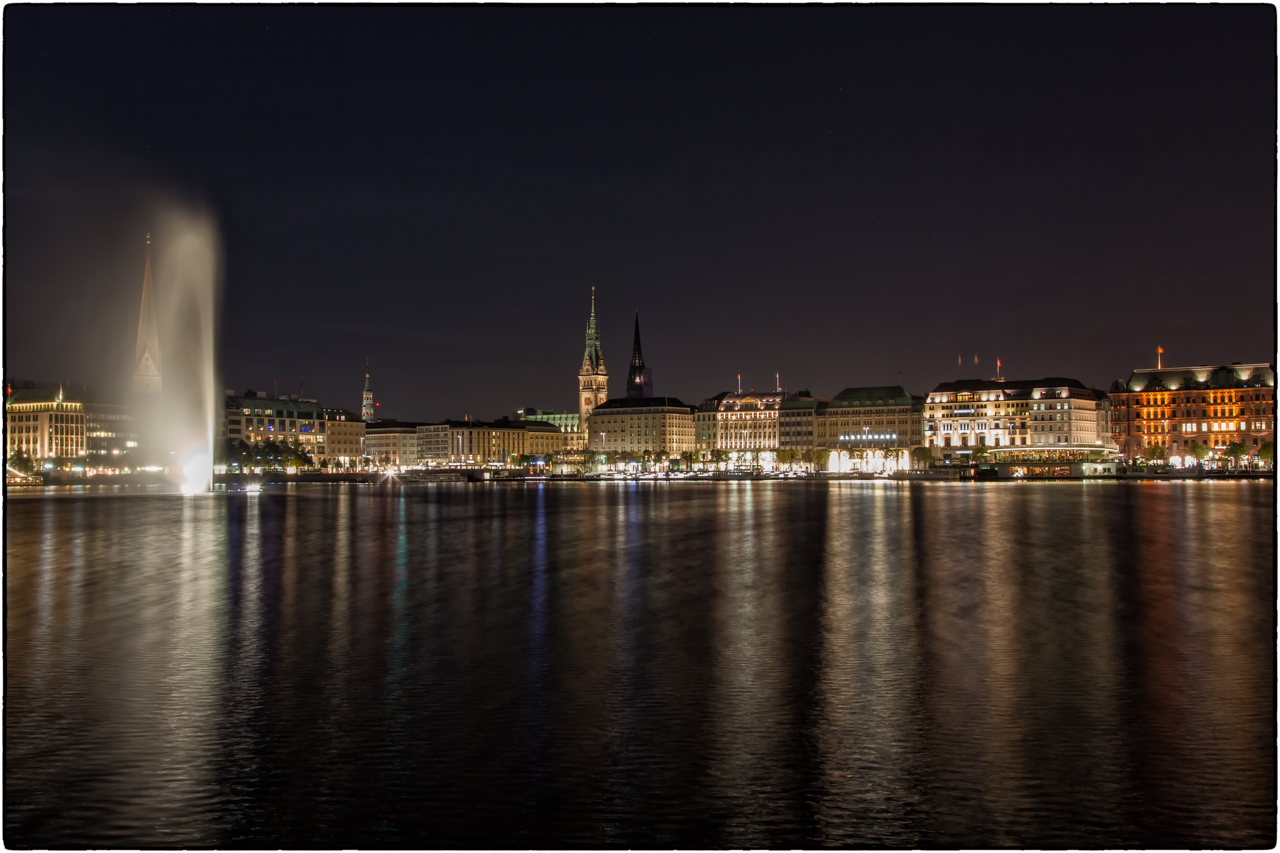 Blick über die Binnenalster III