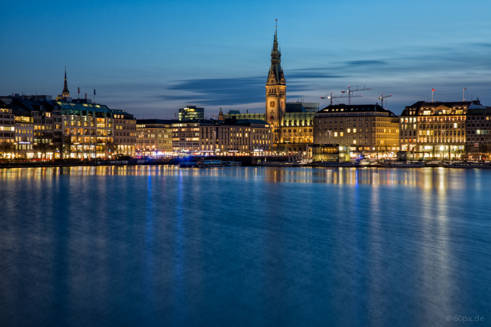 Blick über die Binnenalster IX