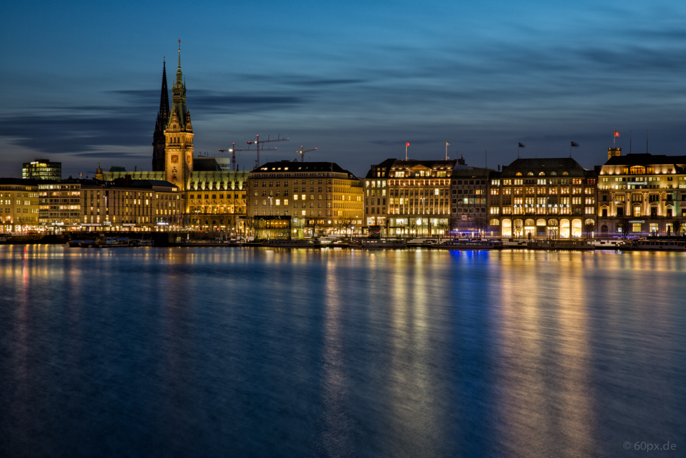 Blick über die Binnenalster VI