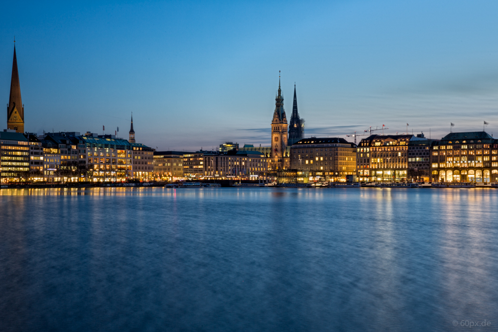 Blick über die Binnenalster XII