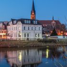 Blick über die Bode in Staßfurt