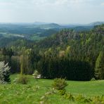 Blick über die Böhmische Schweiz