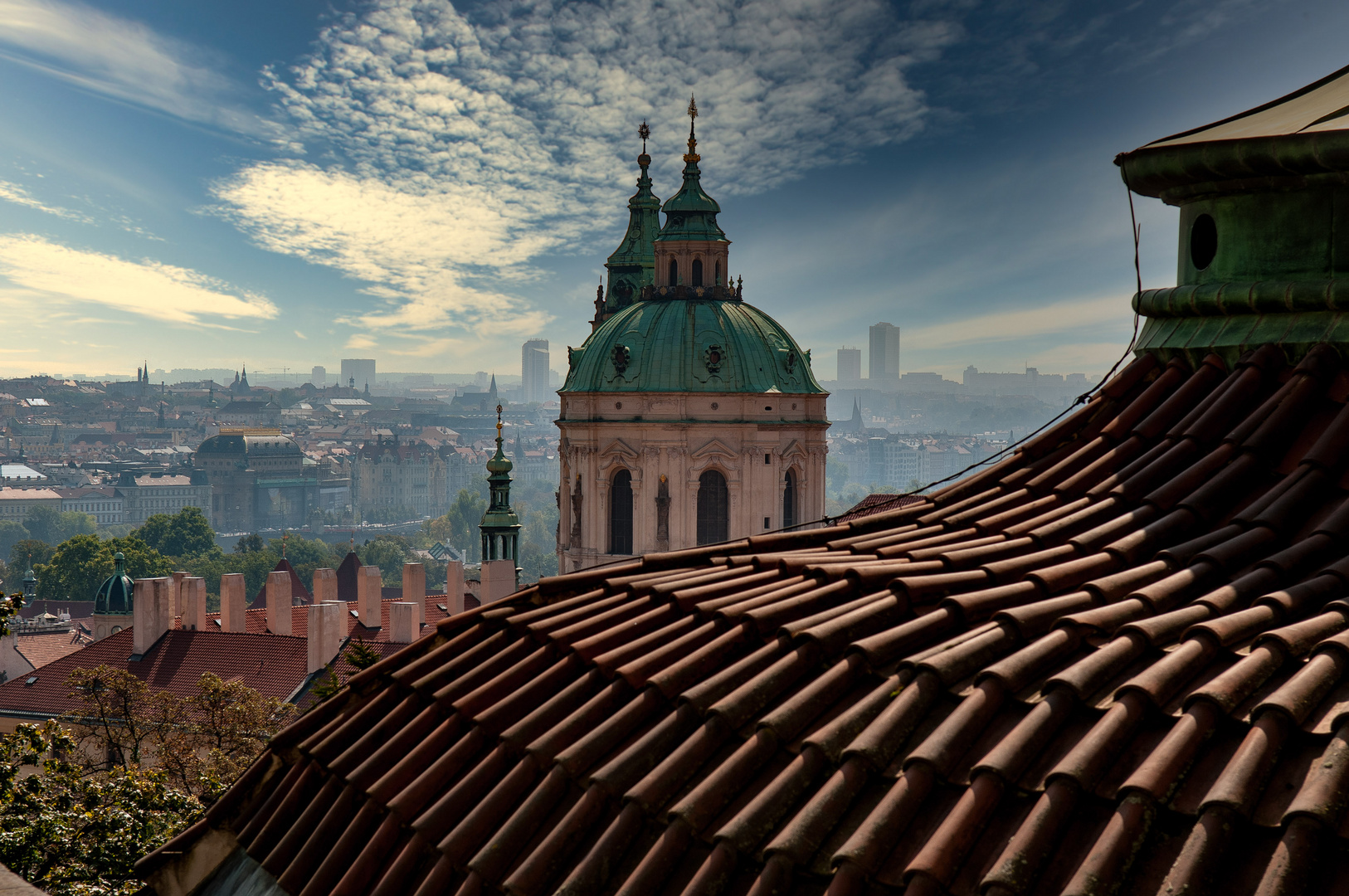 Blick über die Dächer der Stadt