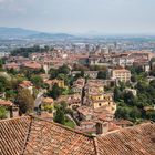 Blick über die Dächer von Bergamo