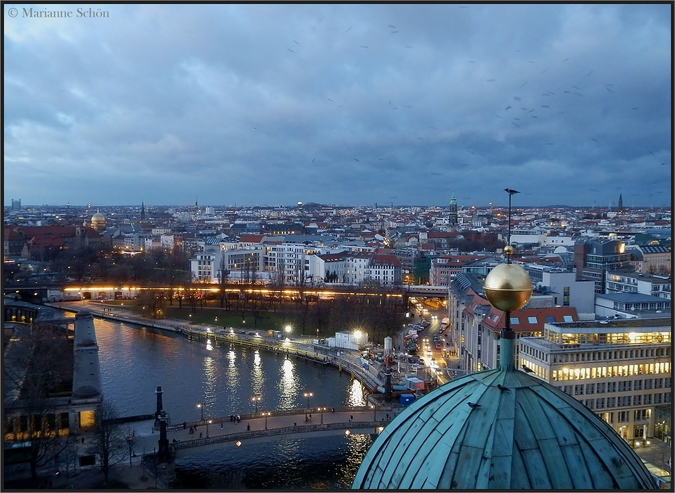 Blick über die Dächer von Berlin...