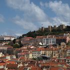 Blick über die Dächer von Lissabon