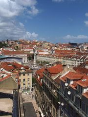 Blick über die Dächer von Lissabon