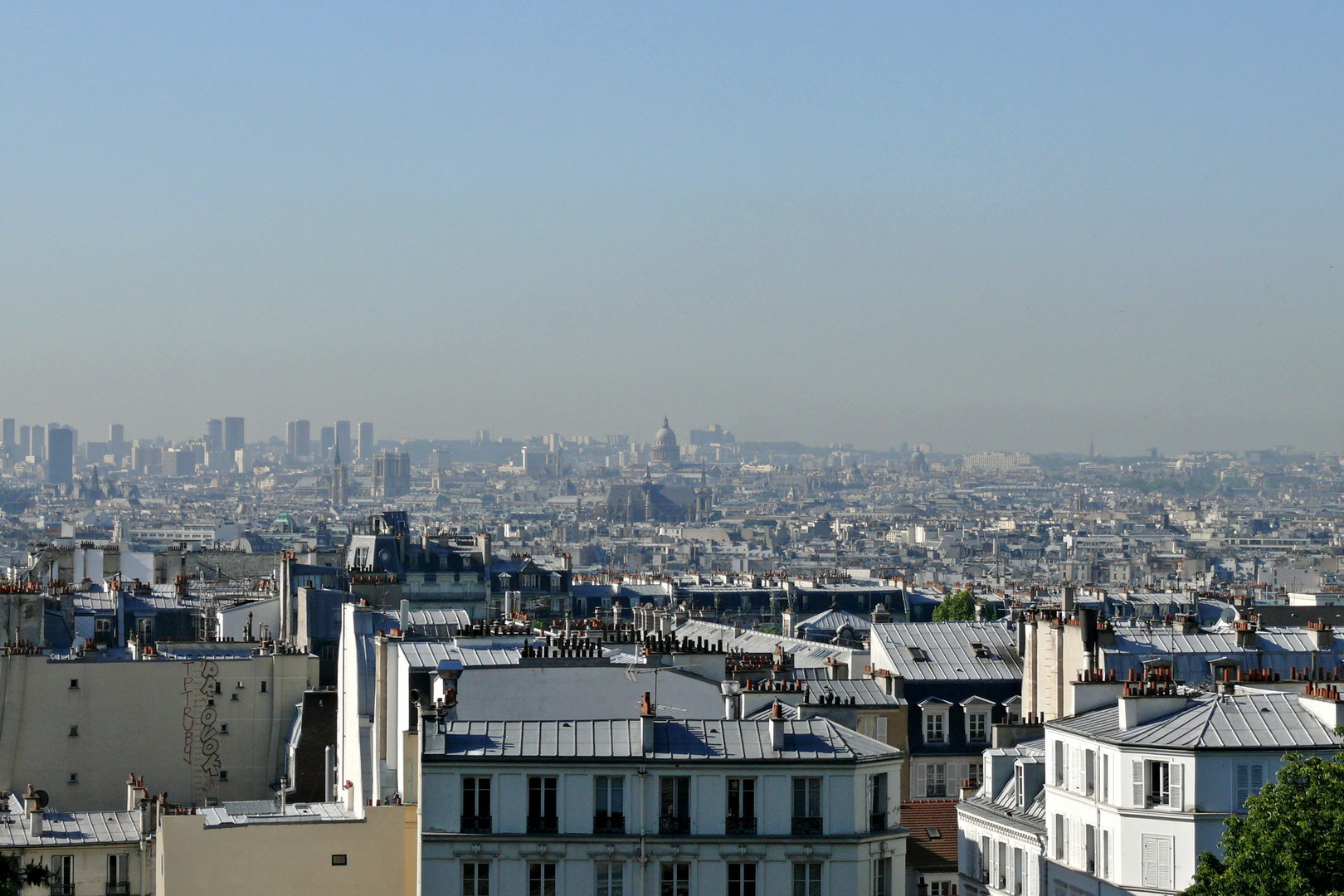 Blick über die Dächer von Paris