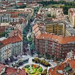 Blick über die Dächer von Prag