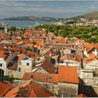 Blick über die Dächer von Trogir