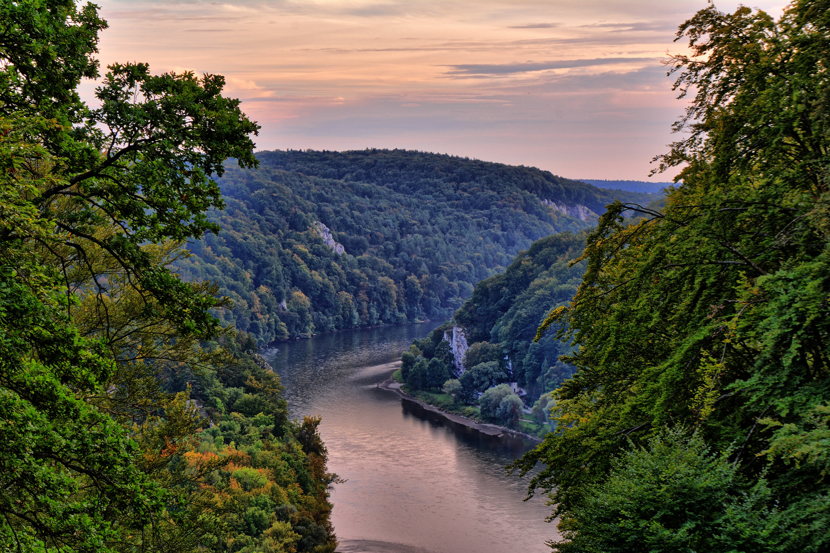 Blick über die Donau