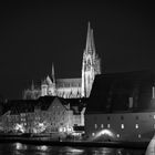 Blick über die Donau zum Regensburger Dom