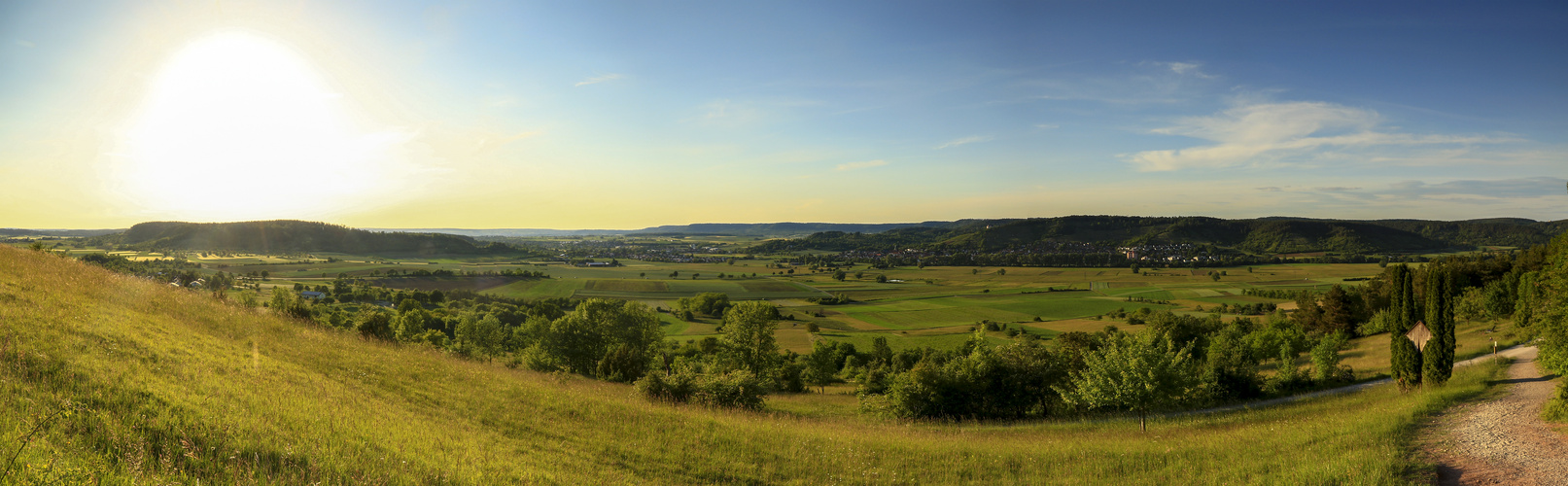 Blick über die Ebene