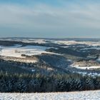 Blick über die Eifel von Rodder in Richtung Süden auf Müsch und Hoffeld usw.