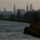 Blick über die Elbe