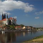 - Blick über die Elbe -