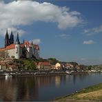 - Blick über die Elbe -