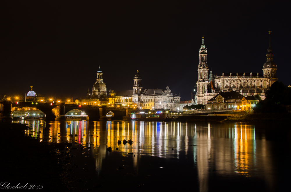 Blick über die Elbe