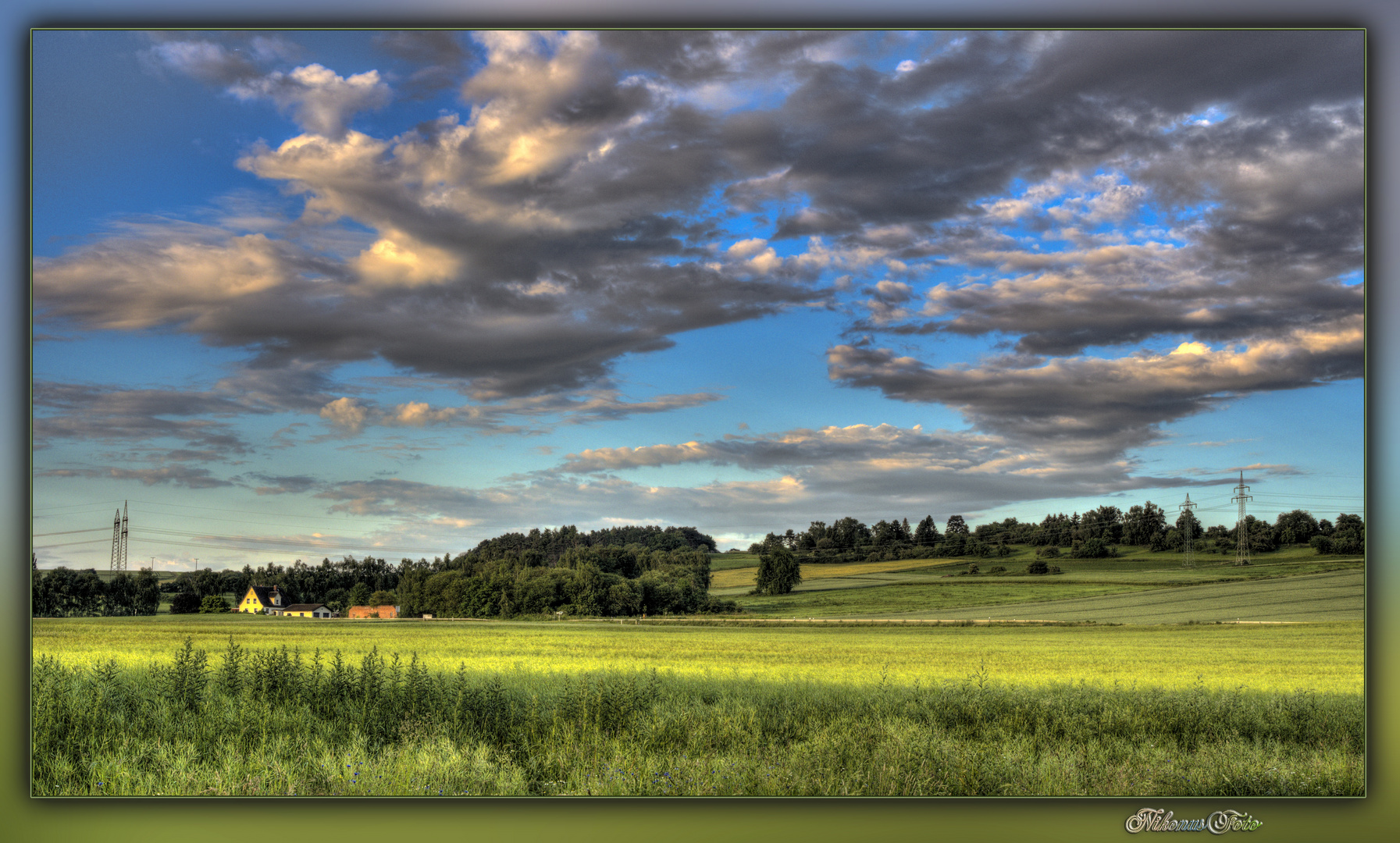 blick über die Felder