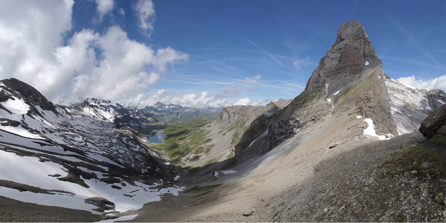 Blick über die Glattalp, Muotatal Kt. Schwyz