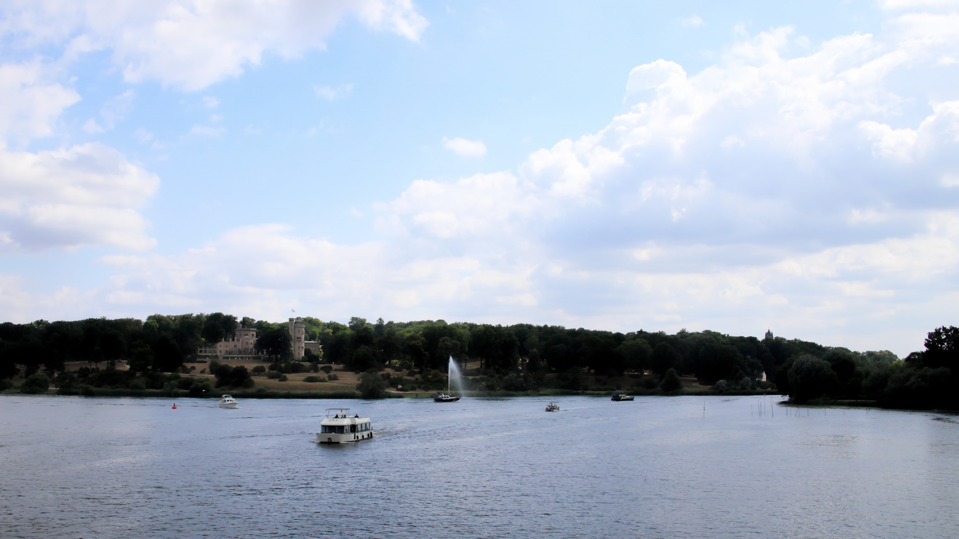 Blick über die Glienicker Lake..... Foto & Bild world, brandenburg