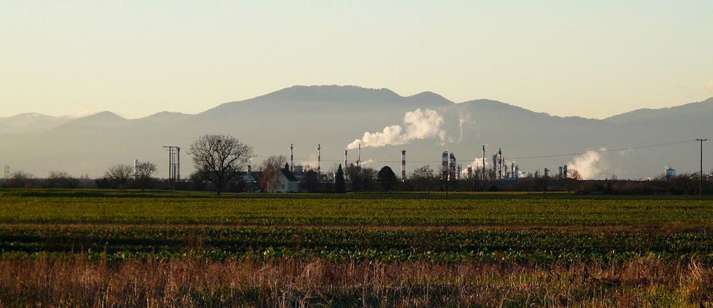 Blick über die Grenze