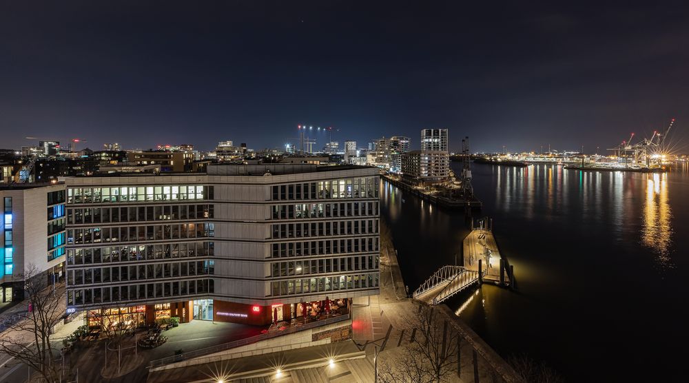 Blick über die HafenCity