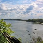 Blick über die Insel Vilm