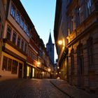 Blick über die Krämerbrücke Erfurt