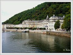 Blick über die Lahn auf Bad Ems