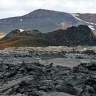 Blick über die Leirhnjukurspalte in Nordostisland