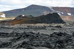 Blick über die Leirhnjukurspalte in Nordostisland