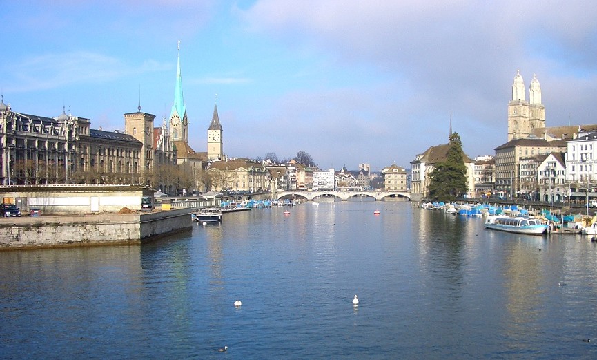 Blick über die Limmat