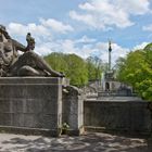 Blick über die Luitpoldbrücke auf den Friedensengel