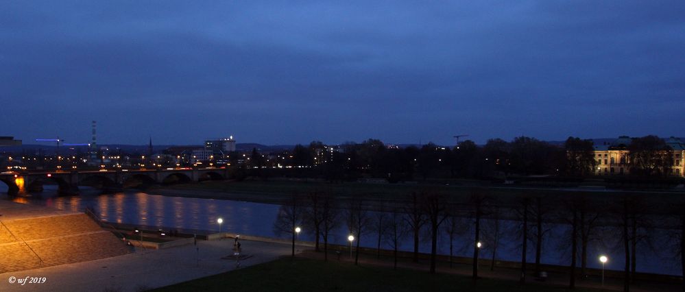 Blick über die Marienbrücke