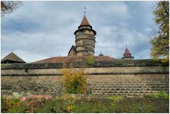 Blick über die Mauer