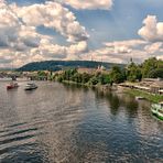 Blick über die Moldau