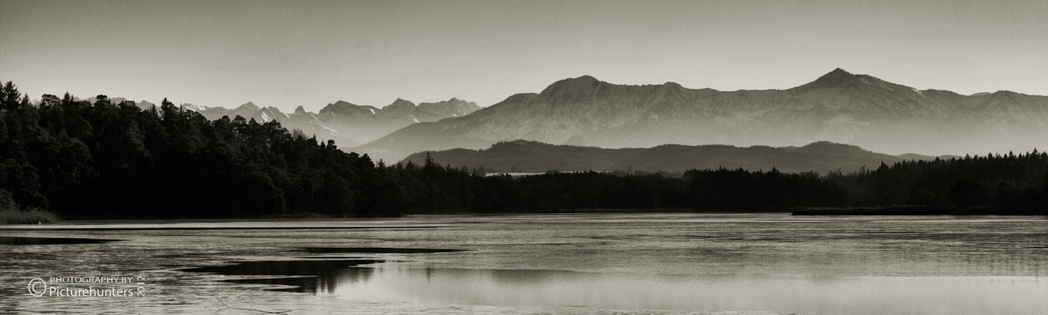 Blick über die Osterseen