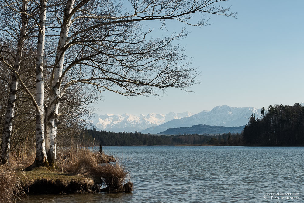 Blick über die Osterseen