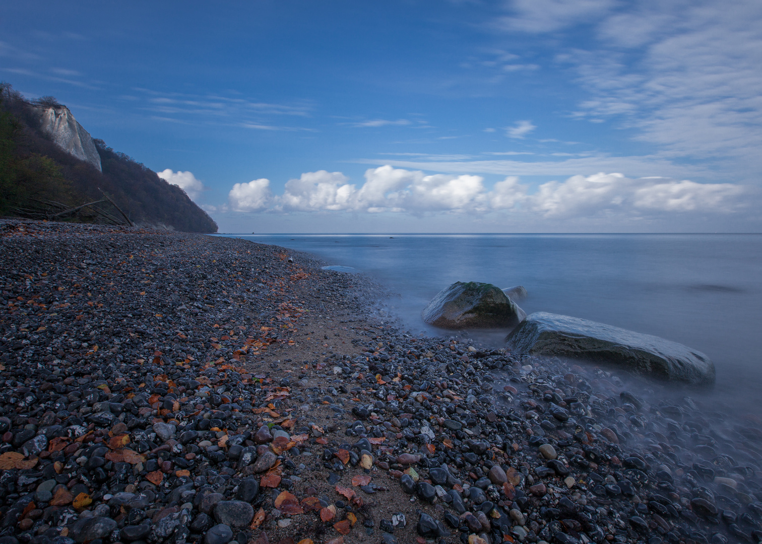 Blick über die Ostsee am Kreisefelsen