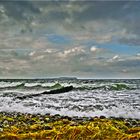 Blick über die Ostsee zur Insel Hiddensee