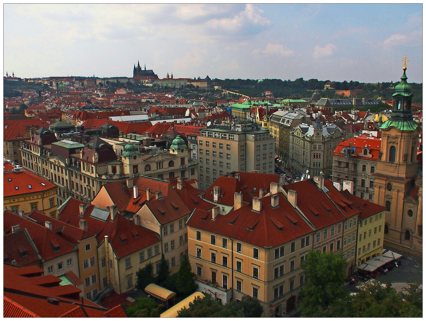 Blick über die Prager Neustadt