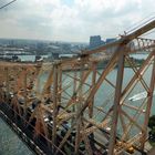 Blick über die Queensboro Bridge nach Queens Long Island